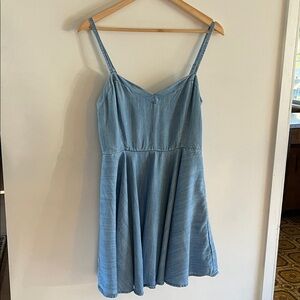 Talula Chambray Mini Dress Size 8